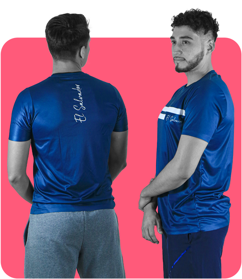 Camiseta deportiva caballero